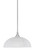 Any One Light Mini Pendant in Brushed Nickel (200|23-BN-540)