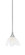 Any One Light Mini Pendant in Brushed Nickel (200|23-BN-755)