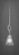 Revo One Light Mini Pendant in Aged Silver (200|240-AS-721)