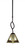 Revo One Light Mini Pendant in Dark Granite (200|240-DG-9345)