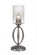 Marquise One Light Mini Table Lamp in Brushed Nickel (200|2410-BN-300)