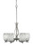 Revo Six Light Chandelier in Aged Silver (200|246-AS-4165)