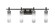 Salinda Four Light Bathroom Lighting in Matte Black & Brushed Nickel (200|2514-MBBN-601)