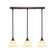 Any Three Light Multi Light Mini Pendant in Dark Granite (200|25-DG-508)