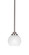 Odyssey One Light Mini Pendant in Brushed Nickel (200|2601-BN-4101)