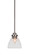Odyssey One Light Mini Pendant in Brushed Nickel (200|2601-BN-4760)