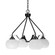 Odyssey Three Light Chandelier in Matte Black (200|2604-MB-212)