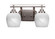 Odyssey Two Light Bath Bar in Brushed Nickel (200|2612-BN-4811)