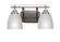 Odyssey Two Light Bath Bar in Brushed Nickel (200|2612-BN-500)