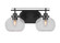 Odyssey Two Light Bath Bar in Matte Black (200|2612-MB-202)