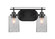 Odyssey Two Light Bath Bar in Matte Black (200|2612-MB-3002)