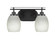 Odyssey Two Light Bath Bar in Matte Black (200|2612-MB-615)
