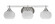 Odyssey Three Light Bathroom Lighting in Brushed Nickel (200|2613-BN-212)