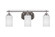 Odyssey Three Light Bath Bar in Brushed Nickel (200|2613-BN-4061)