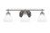 Odyssey Three Light Bath Bar in Brushed Nickel (200|2613-BN-4761)
