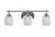 Odyssey Three Light Bath Bar in Brushed Nickel (200|2613-BN-4810)