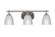 Odyssey Three Light Bath Bar in Brushed Nickel (200|2613-BN-500)
