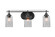 Odyssey Three Light Bath Bar in Matte Black (200|2613-MB-3002)