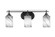 Odyssey Three Light Bath Bar in Matte Black (200|2613-MB-3009)