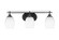 Odyssey Three Light Bath Bar in Matte Black (200|2613-MB-4021)