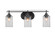 Odyssey Three Light Bath Bar in Matte Black (200|2613-MB-530)