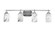Odyssey Four Light Bath Bar in Brushed Nickel (200|2614-BN-3009)