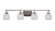 Odyssey Four Light Bath Bar in Brushed Nickel (200|2614-BN-4100)