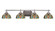 Odyssey Four Light Bath Bar in Brushed Nickel (200|2614-BN-9905)