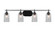 Odyssey Four Light Bath Bar in Matte Black (200|2614-MB-3002)