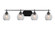 Odyssey Four Light Bath Bar in Matte Black (200|2614-MB-4102)