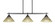 Odyssey Three Light Island Pendant in Matte Black (200|2636-MB-7183)