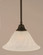 Stem One Light Pendant in Dark Granite (200|26-DG-5731)