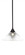 Any One Light Pendant in Espresso (200|26-ES-308)