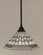 Any One Light Pendant in Matte Black (200|26-MB-910)