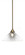 Any One Light Pendant in New Age Brass (200|26-NAB-308)