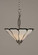 Bow Two Light Pendant in Brushed Nickel (200|274-BN-912)