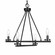 Trinity Four Light Chandelier in Matte Black (200|2804-MB)