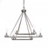 Trinity Six Light Chandelier in Graphite (200|2806-GP)