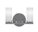 Trinity Two Light Bath Bar in Chrome (200|2812-CH-811B)