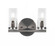 Trinity Two Light Bath Bar in Graphite (200|2812-GP-800B)