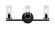 Trinity Three Light Bath Bar in Matte Black (200|2813-MB-800B)