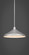 Vintage One Light Mini Pendant in Aged Silver (200|281-AS-422)
