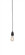 Vintage One Light Mini Pendant in Dark Granite (200|282-DG-AT18)