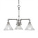 Vintage Three Light Chandelier in Aged Silver (200|283-AS-7195)