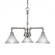 Vintage Three Light Chandelier in Aged Silver (200|283-AS-751)