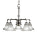 Vintage Five Light Chandelier in Aged Silver (200|285-AS-751)