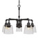 Vintage Five Light Chandelier in Dark Granite (200|285-DG-461)