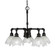 Vintage Five Light Chandelier in Dark Granite (200|285-DG-755)