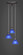 Europa Three Light Cluster Pendalier in Brushed Nickel (200|28-BN-4155)