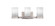 Nouvelle Three Light Bath Bar in Graphite (200|3123-GP-531)